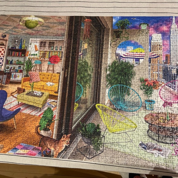 Two Ravensburger puzzle 1000 pieces - Picture 2 of 4